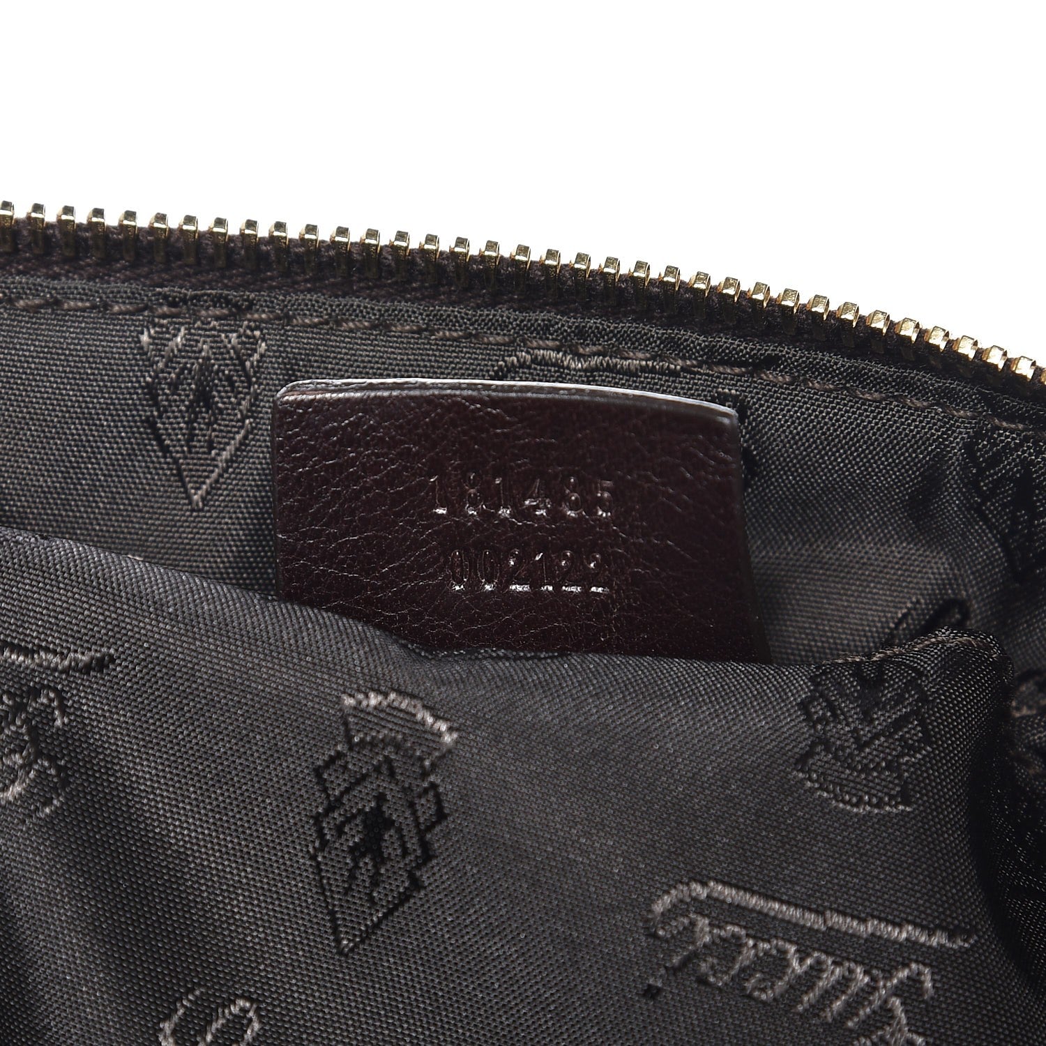 Gucci Crystal Monogram Duchessa Small Boston Bag Brown 7 of 8