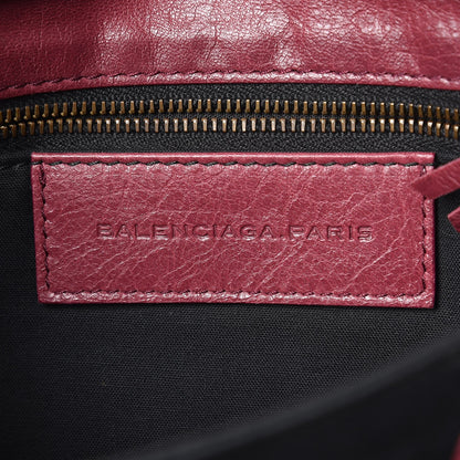 Balenciaga Agneau Classic Hardware Envelope Clutch Cassis 6 of 8