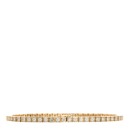 Cartier 18K Yellow Gold Diamond Lanieres Bracelet 15 2 of 3