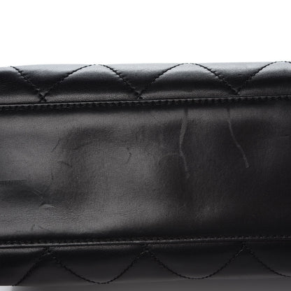 Chanel Lambskin Bekko Chain Large Shoulder Bag Black 8 of 8