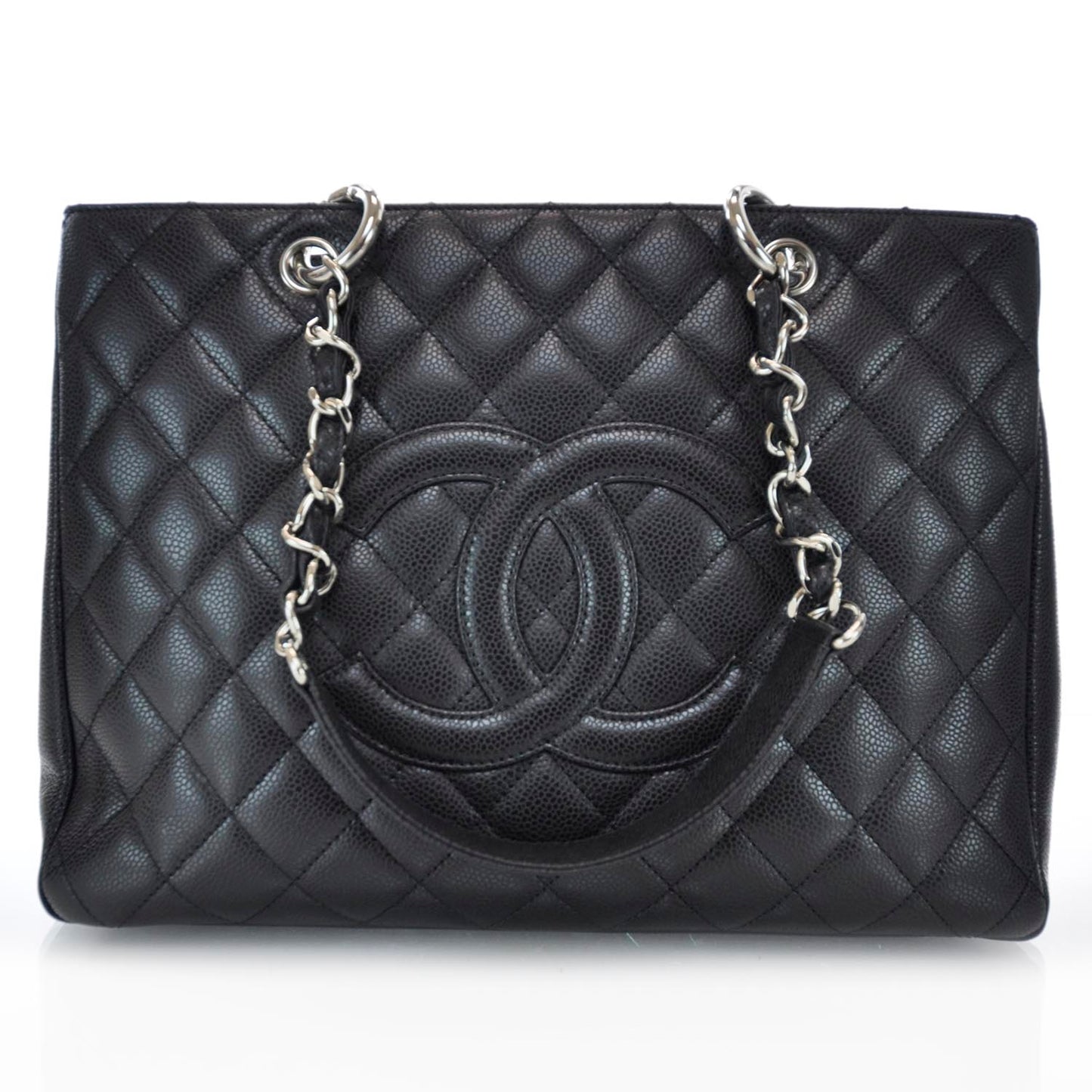 Caviar Grand Shopping Tote GST Black