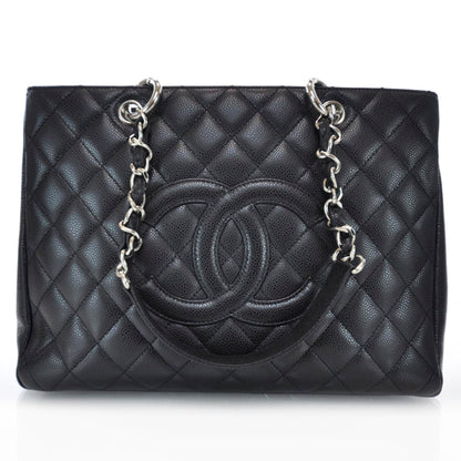 Chanel Caviar Grand Shopping Tote GST Black 1 of 6