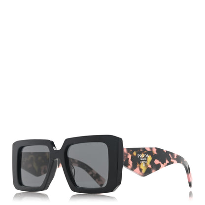 Prada Acetate Symbole Sunglasses SPR 23Y Slate Grey 1 of 8
