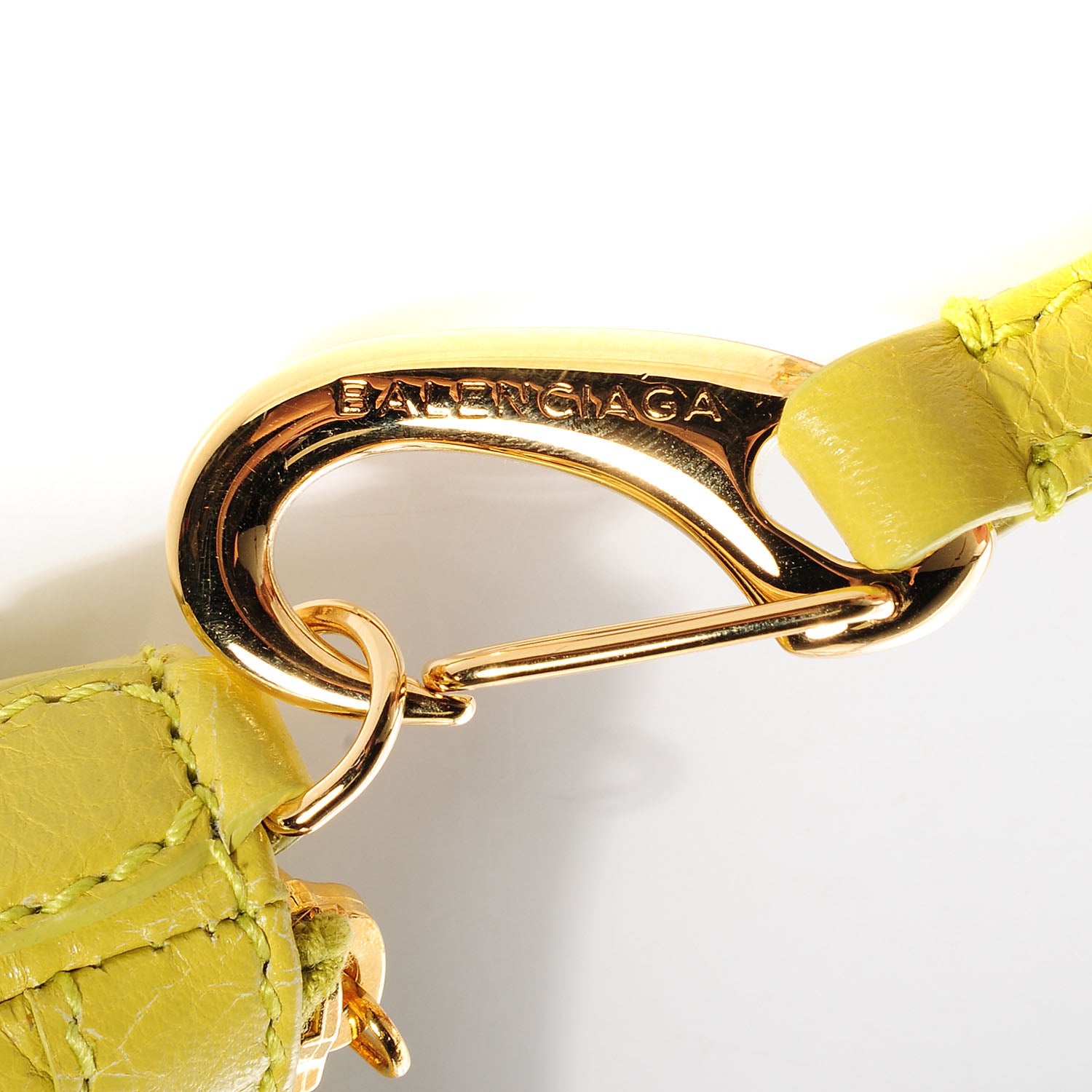 Balenciaga Agneau Arena Giant 12 Gold Hardware Flat Jaune Poussin 11 of 11