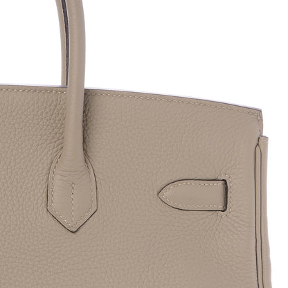 Hermes Taurillon Clemence Birkin 35 Sauge 27 of 32
