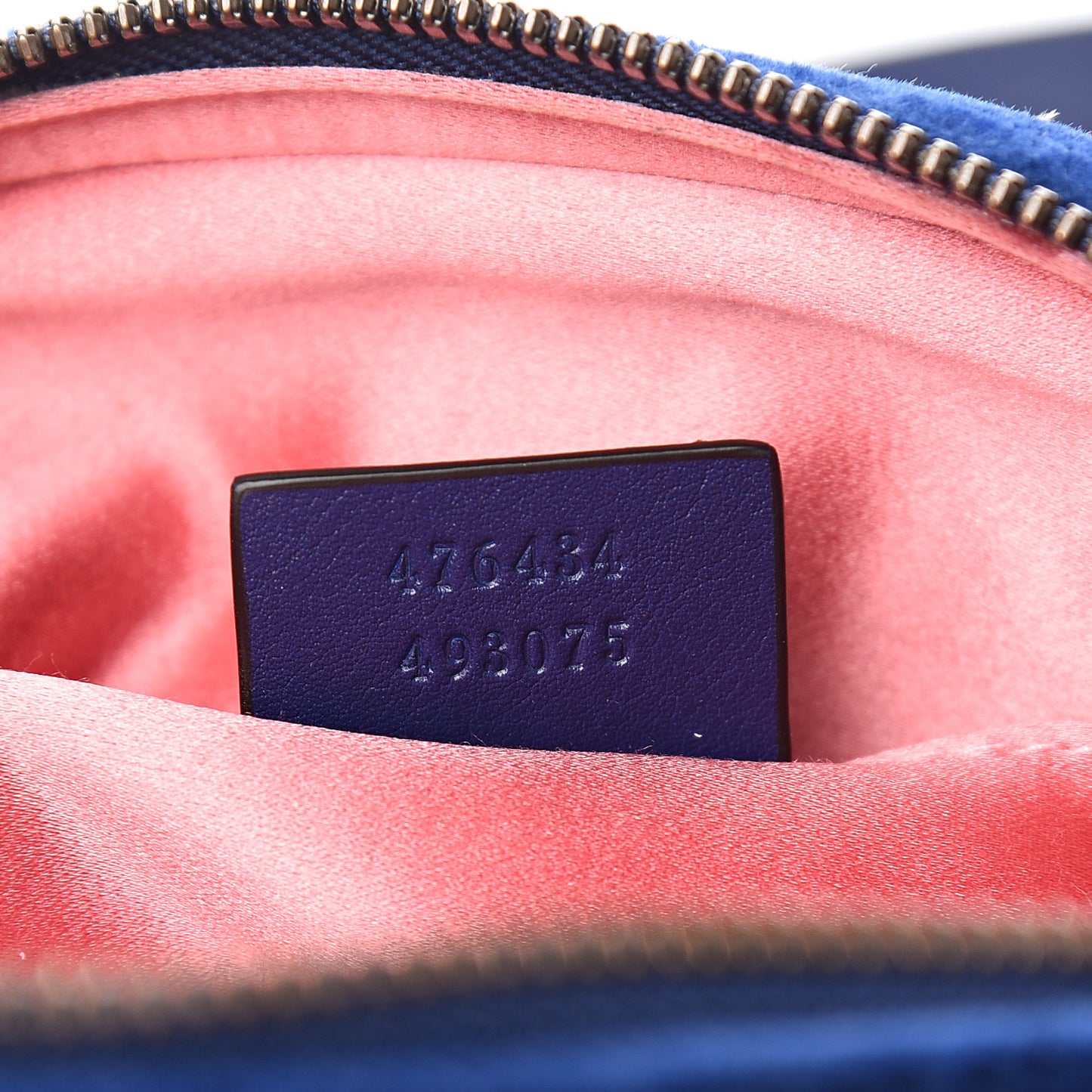 Velvet Matelasse GG Marmont Belt Bag 75 30 Cobalt Blue