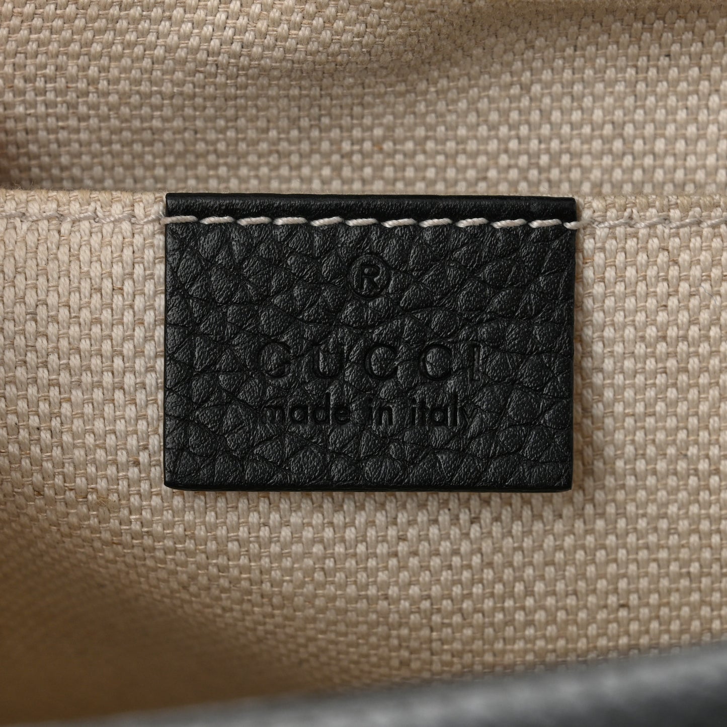 Pebbled Calfskin Small Soho Disco Bag Black