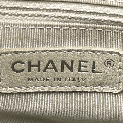 Chanel Washed Lambskin Quilted Large Chain Around Messenger Black 6 of 12