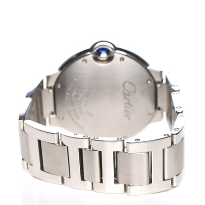 Cartier Stainless Steel 36mm Ballon Bleu De Automatic Watch 4 of 11