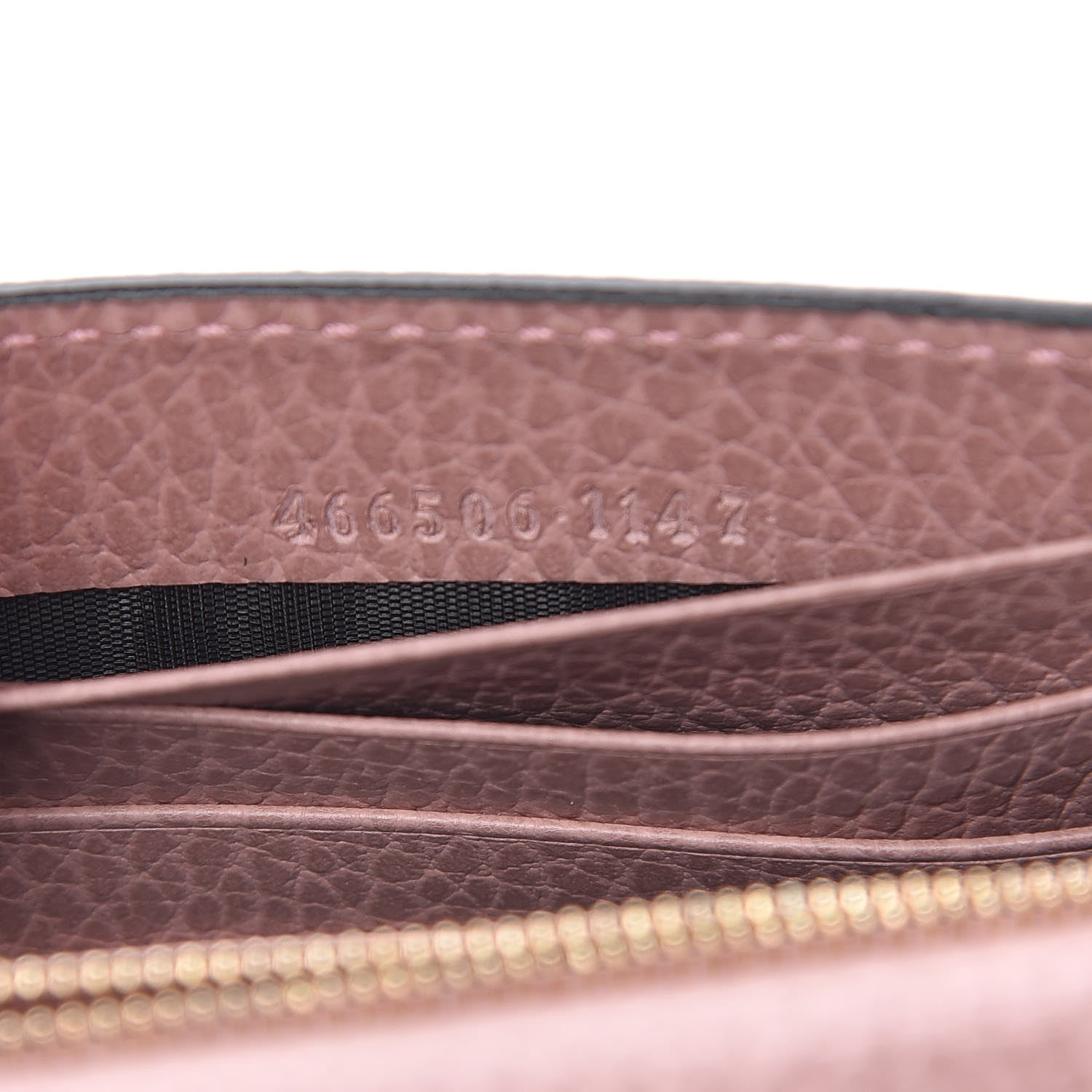 Gucci Dollar Calfskin Medium Betty Chain Wallet Soft Pink 7 of 11