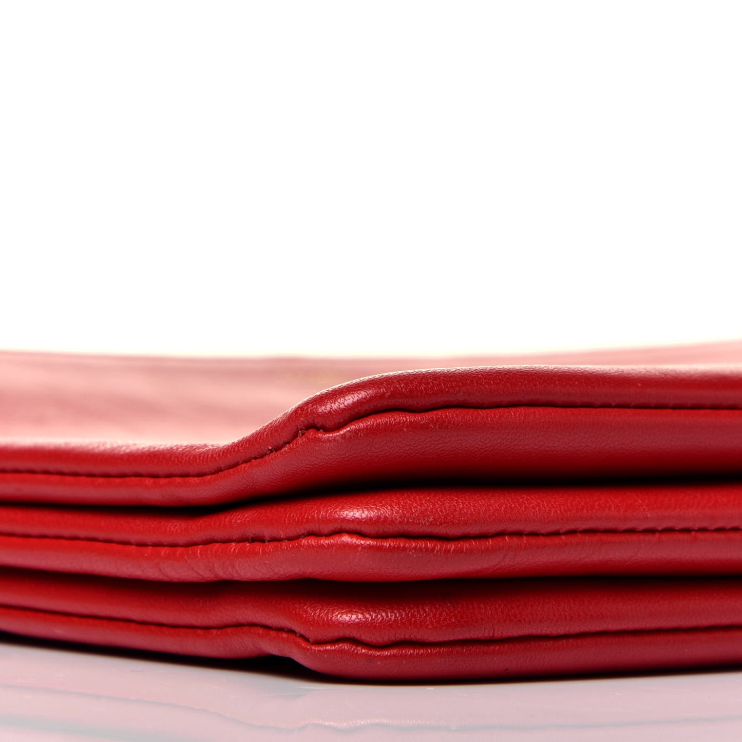 Lambskin Large Trio Crossbody Bag Red