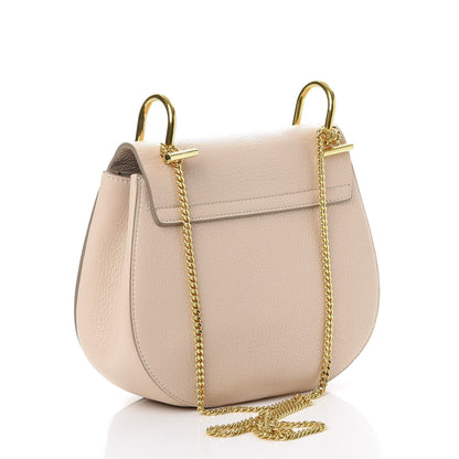 Chloe Grained Lambskin Drew Shoulder Bag Abstract White 3 of 7