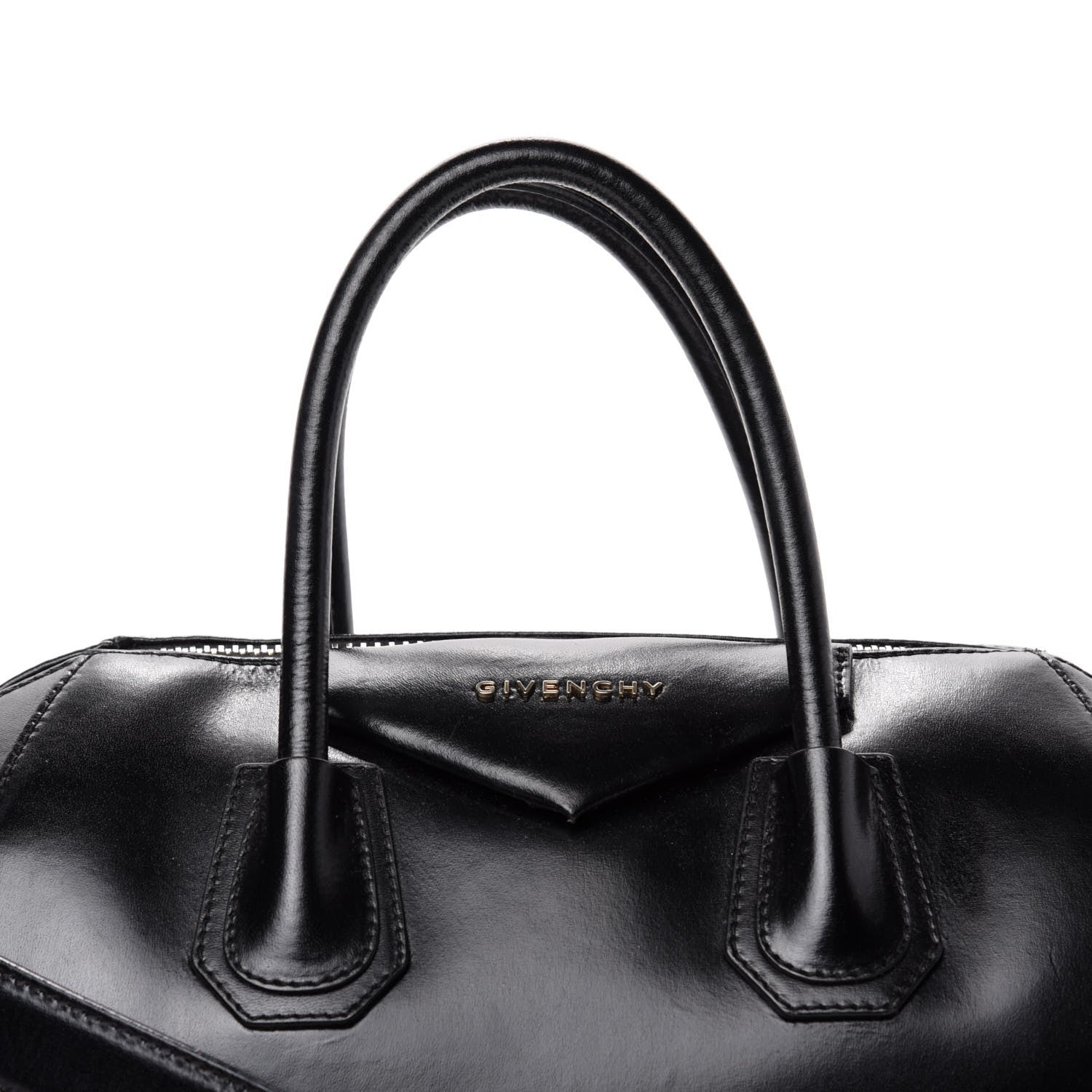Givenchy Shiny Lord Calfskin Medium Antigona Black 15 of 19
