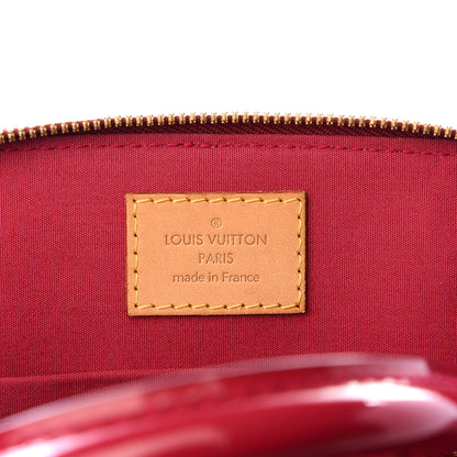 Louis Vuitton Vernis Alma BB Cherry 5 of 8
