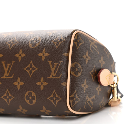 Louis Vuitton Monogram Speedy Bandouliere 20 Black 9 of 10