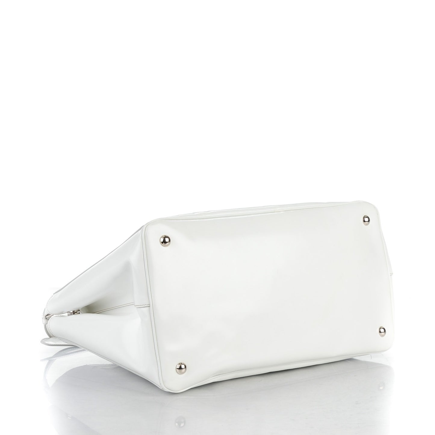 Spazzolato Crystal Tote Talco