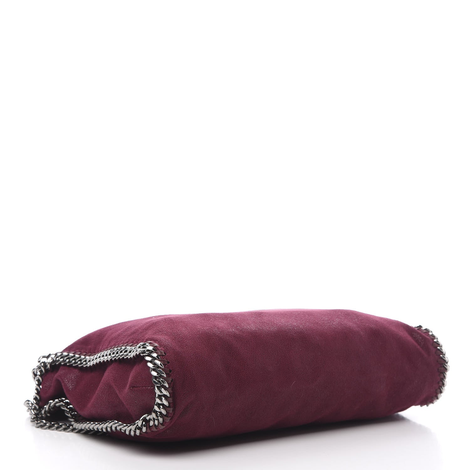 Stella McCartney Shaggy Deer Falabella Fold Over Tote Burgundy 5 of 11