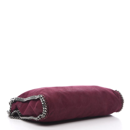 Stella McCartney Shaggy Deer Falabella Fold Over Tote Burgundy 5 of 11