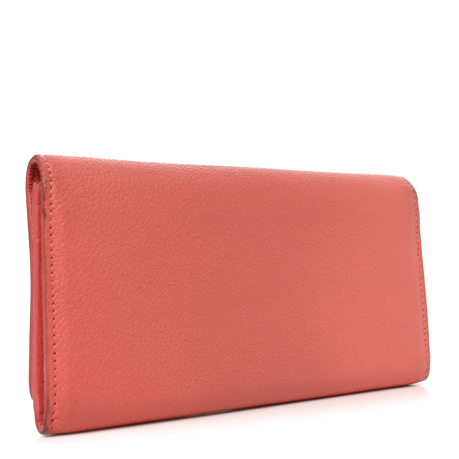 Balenciaga Grained Calfskin Essential Money Wallet Rose Jaipur 3 of 7