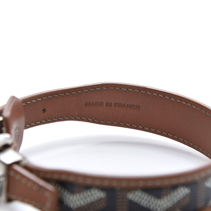 Goyard Goyardine Dog Collar Black Gold 7 of 11
