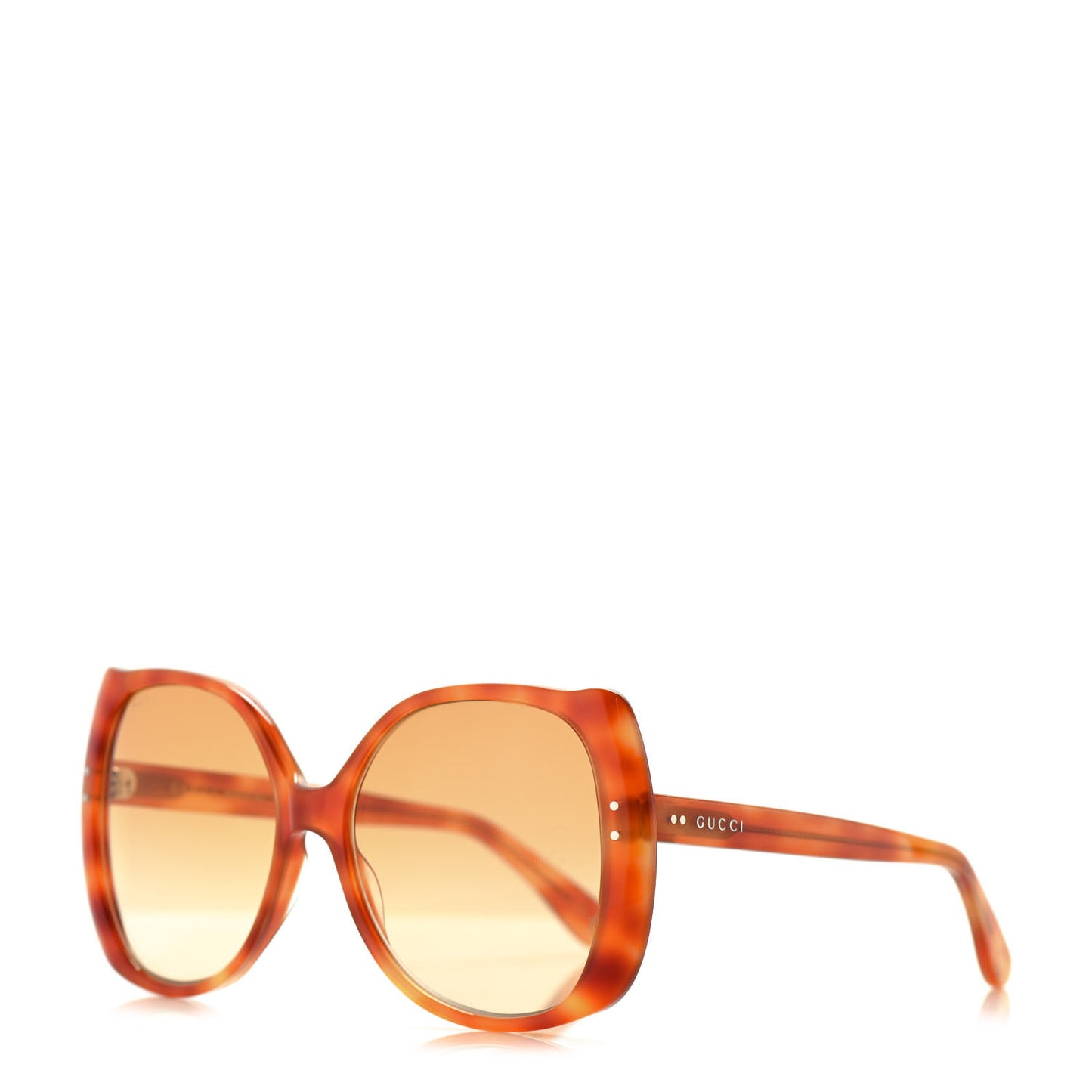 Acetate Sunglasses GG0472S Havana Orange