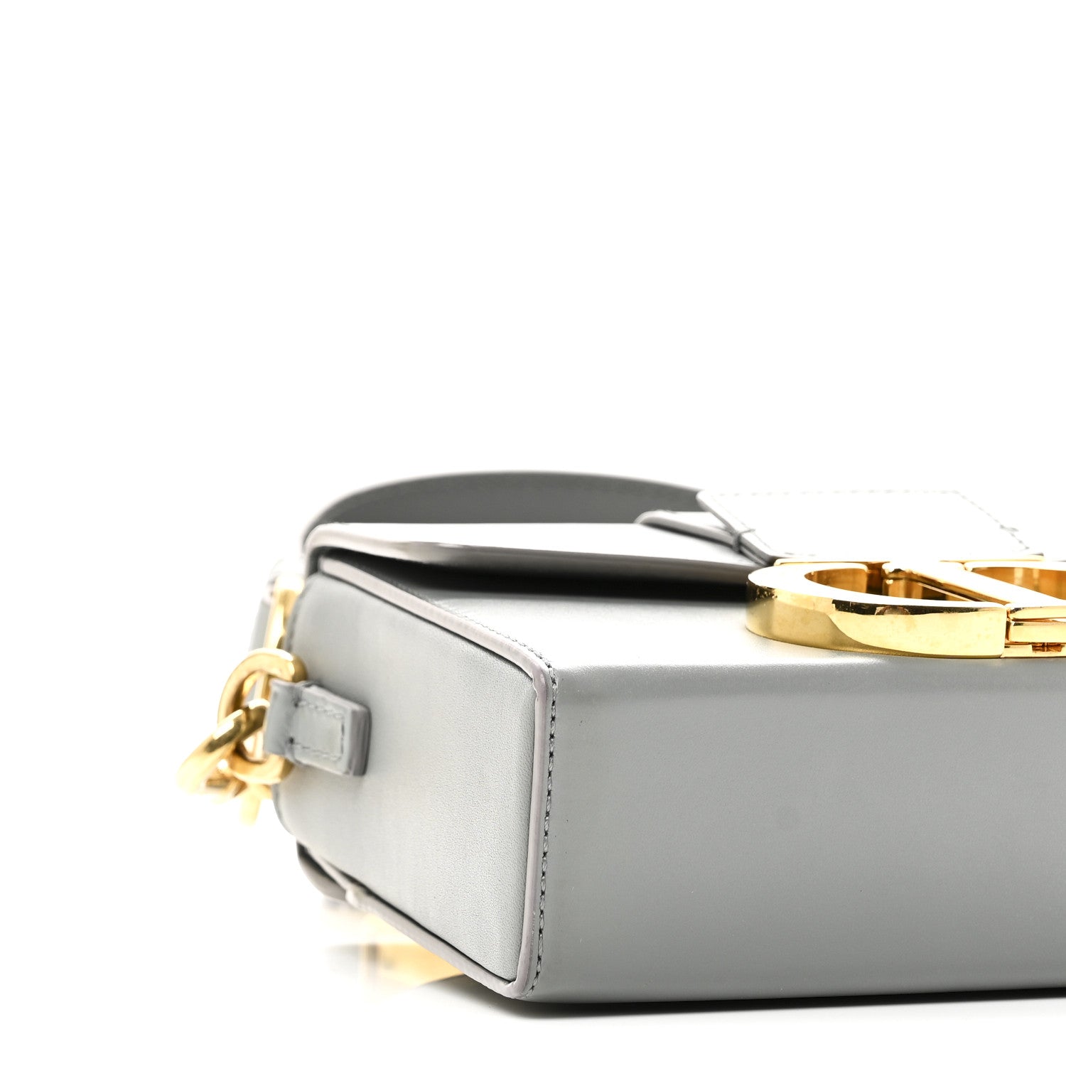 Christian Dior Box Calfskin 30 Montaigne Box Bag Gray 8 of 9