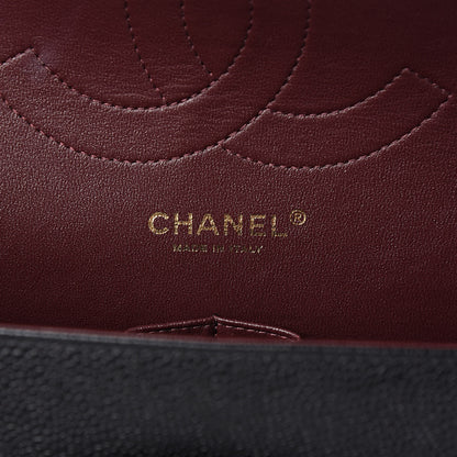 Chanel Caviar Quilted Jumbo Double Flap Black 6 of 11