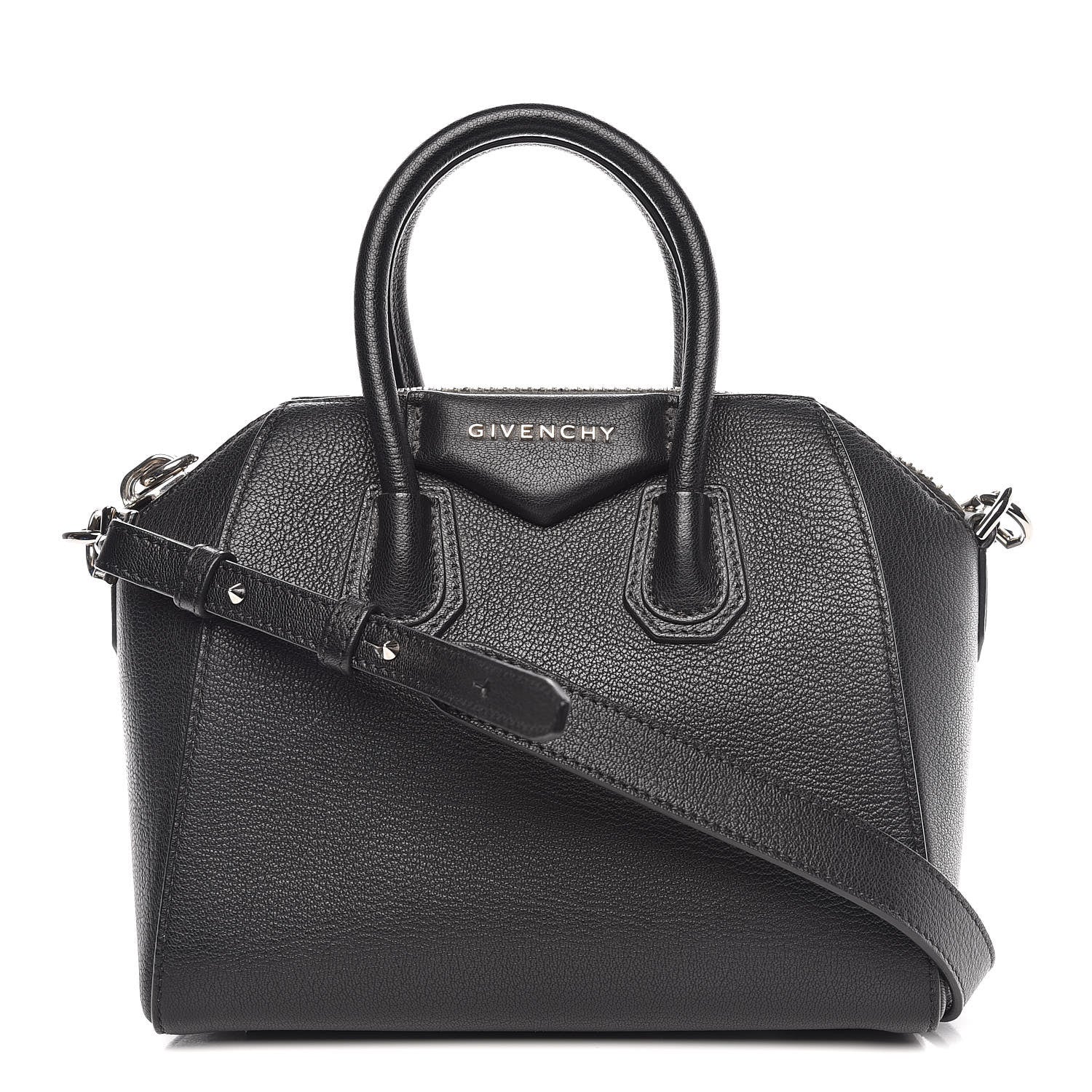 Givenchy Sugar Goatskin Mini Antigona Black 1 of 7