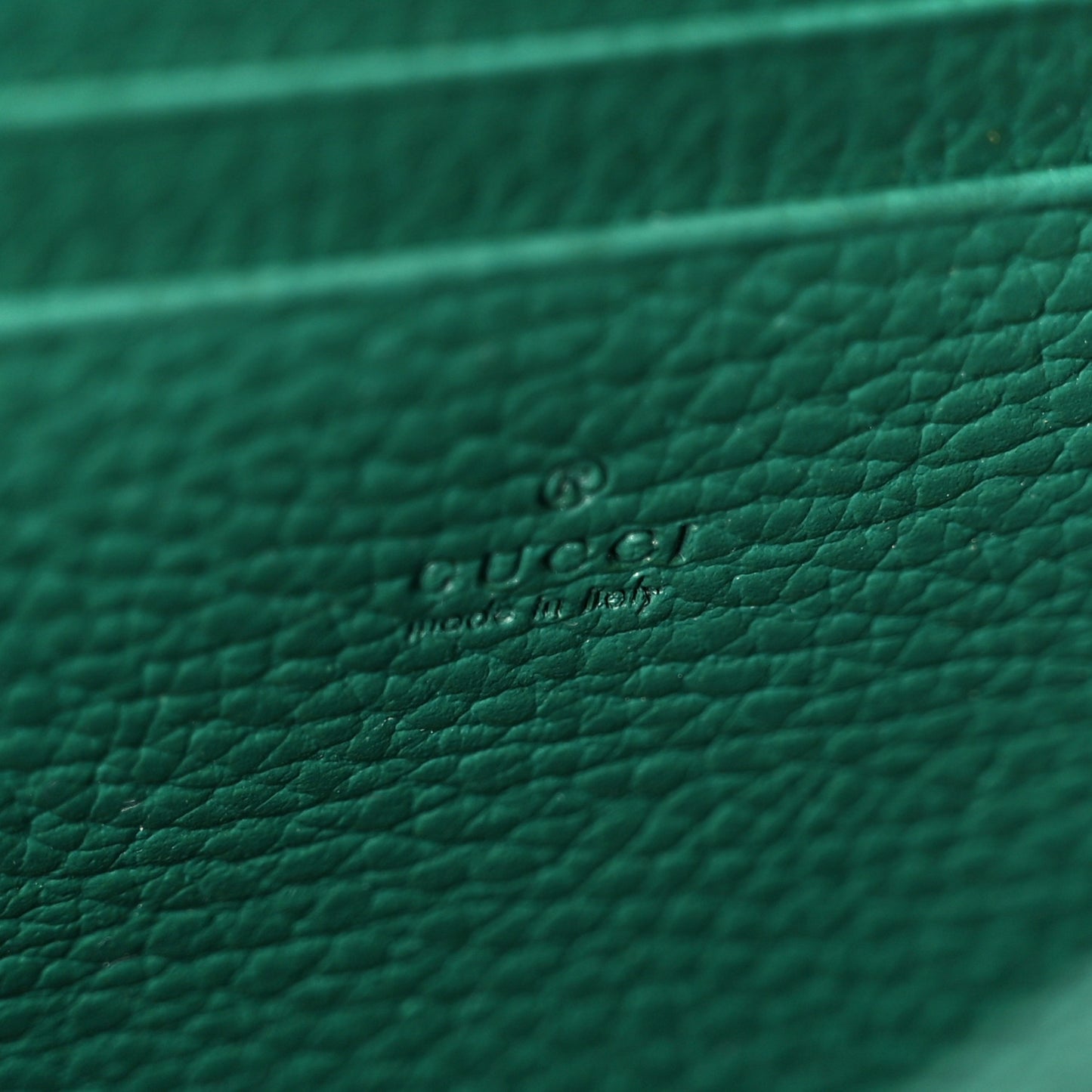 Calfskin Mini Dionysus Chain Wallet Emerald