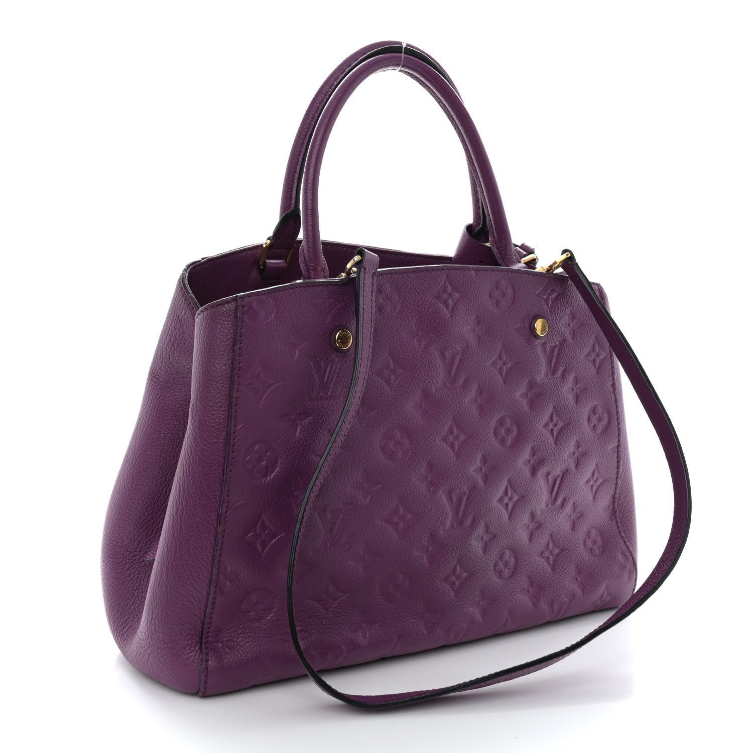 Louis Vuitton Empreinte Montaigne MM Amethyste 3 of 12