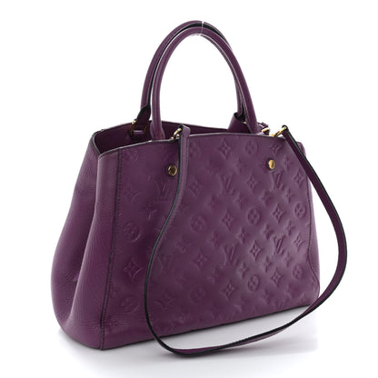 Louis Vuitton Empreinte Montaigne MM Amethyste 3 of 12