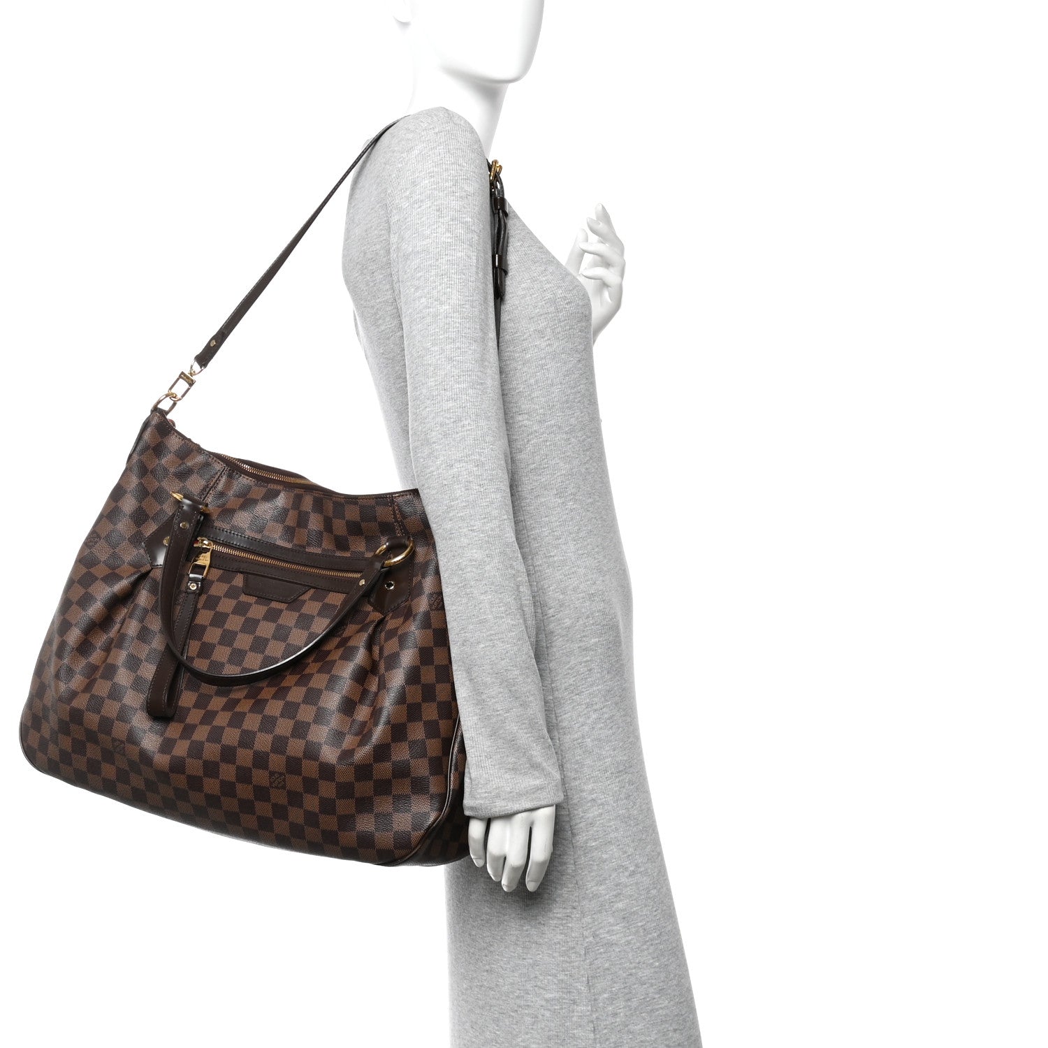 Louis Vuitton Damier Ebene Evora GM 2 of 13