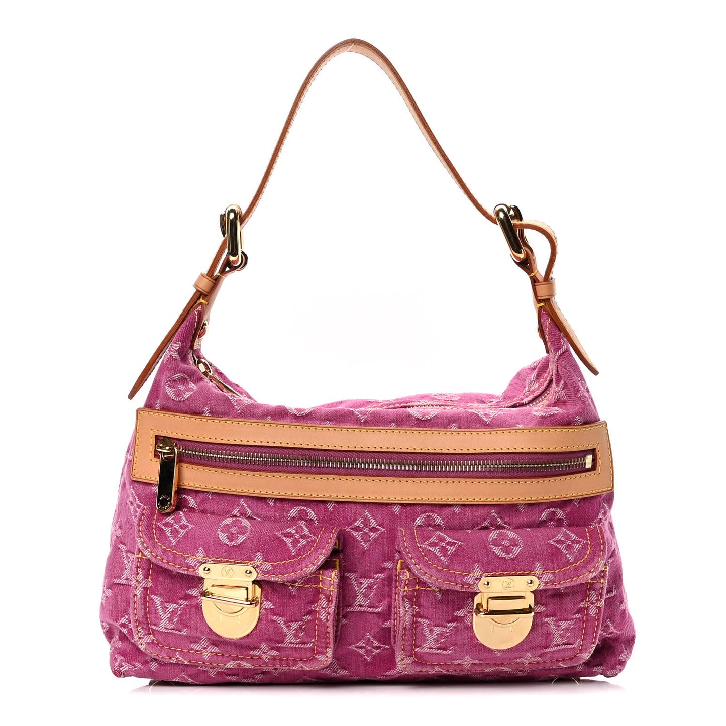 Denim Baggy PM Fuchsia