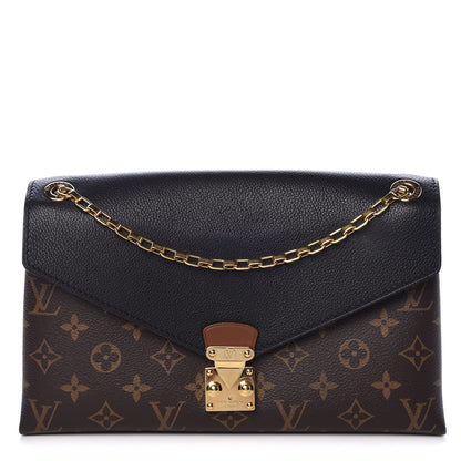 Louis Vuitton Monogram Pallas Chain Black 1 of 8