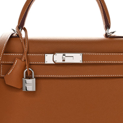 Hermes Epsom Kelly Sellier 28 Gold 8 of 11