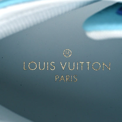 Louis Vuitton Calfskin Tattoo Sneaker Boots 8 Blue 7 of 8