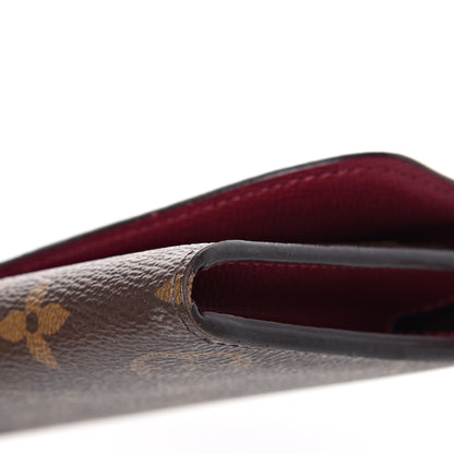 Louis Vuitton Monogram Emilie Wallet Fuchsia 10 of 13