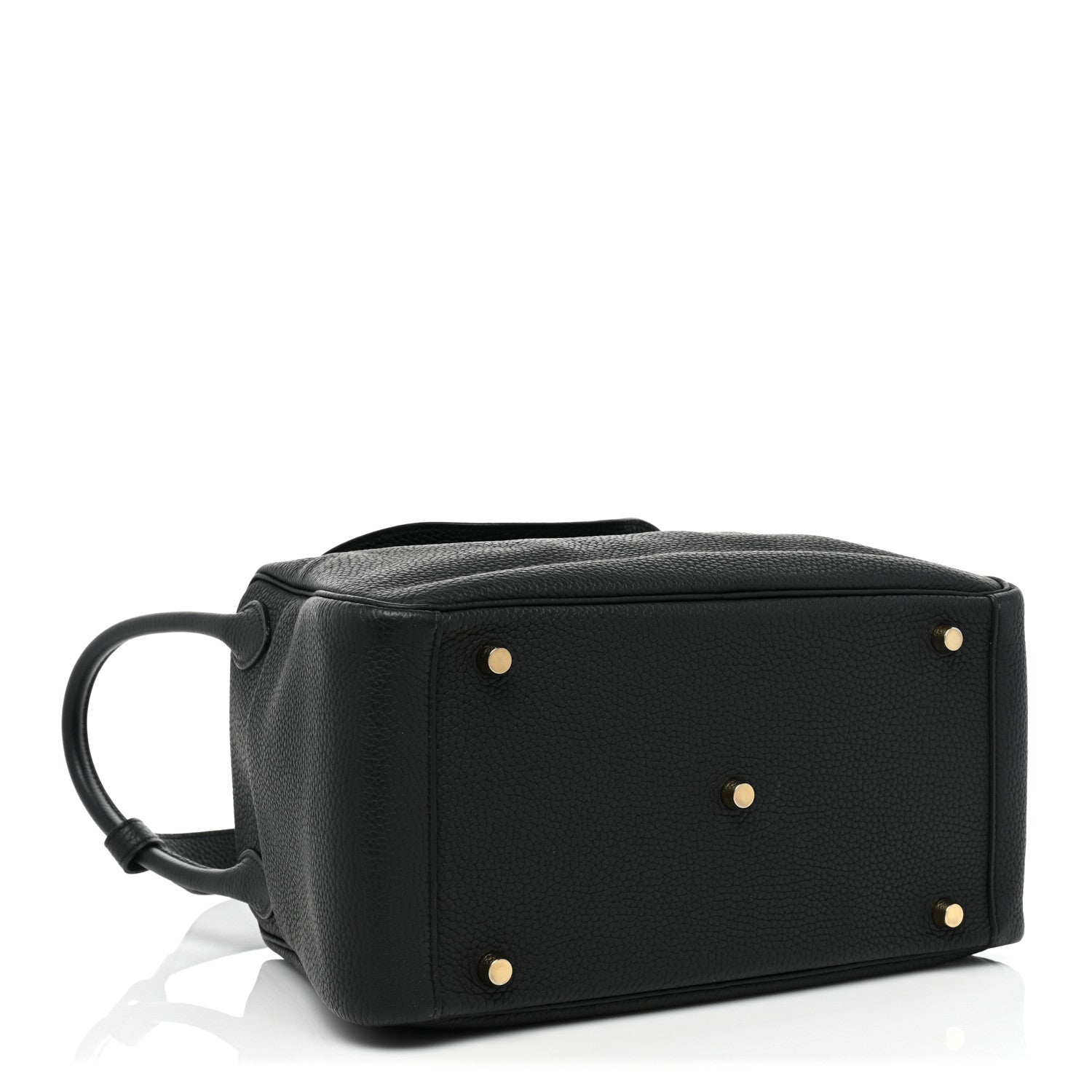 Hermes Taurillon Clemence Lindy 30 Black 4 of 11