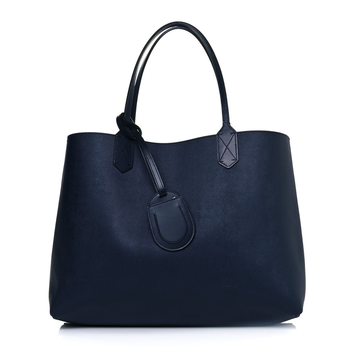 GG Supreme Monogram Blooms Medium Reversible Tote Beige Blue Navy