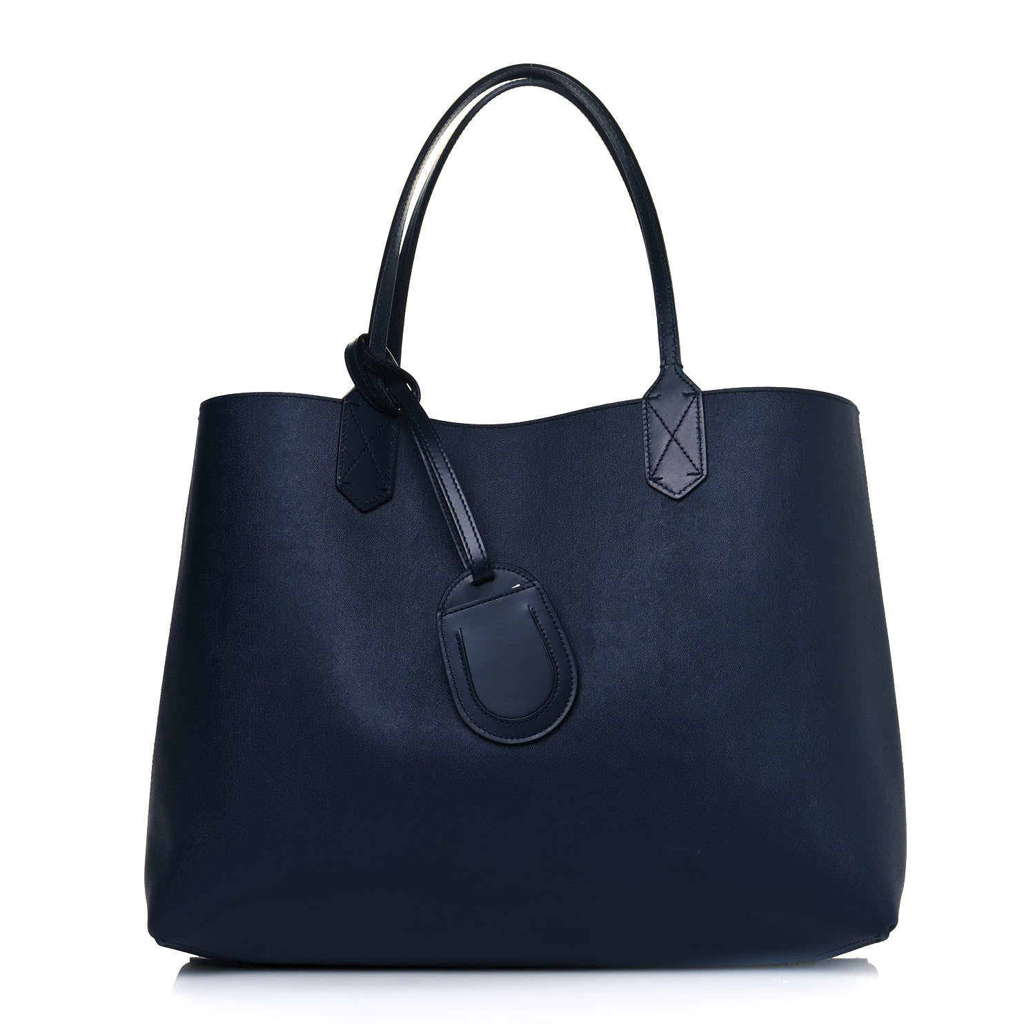 Gucci GG Supreme Monogram Blooms Medium Reversible Tote Beige Blue Navy 8 of 15