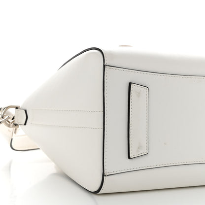 Givenchy Calfskin Signature Logo Small Antigona White 9 of 13