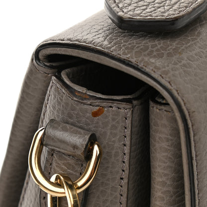 Gucci Dollar Calfskin Interlocking G Top Handle Shoulder Bag Loess 15 of 18