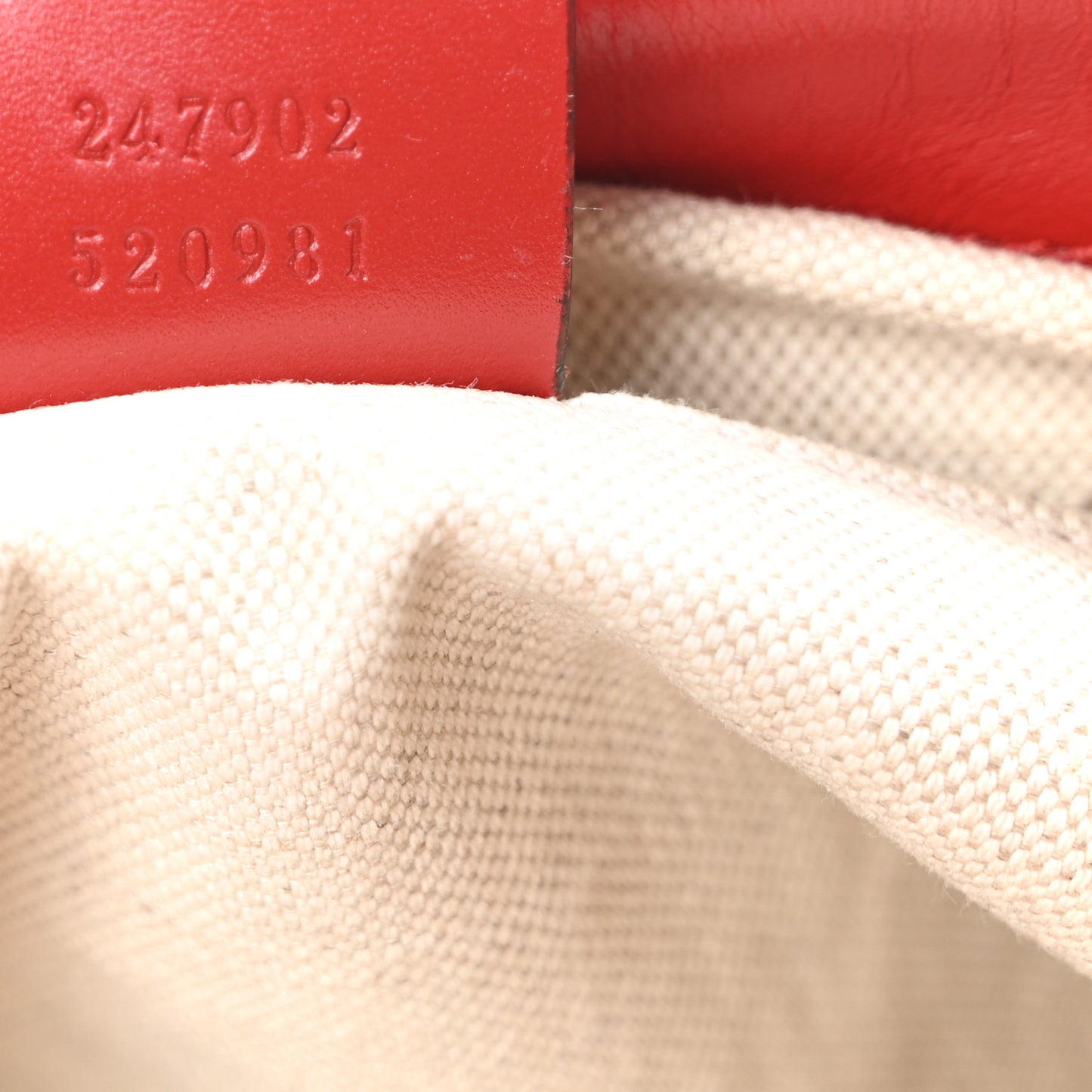 Monogram Medium Sukey Top Handle Red