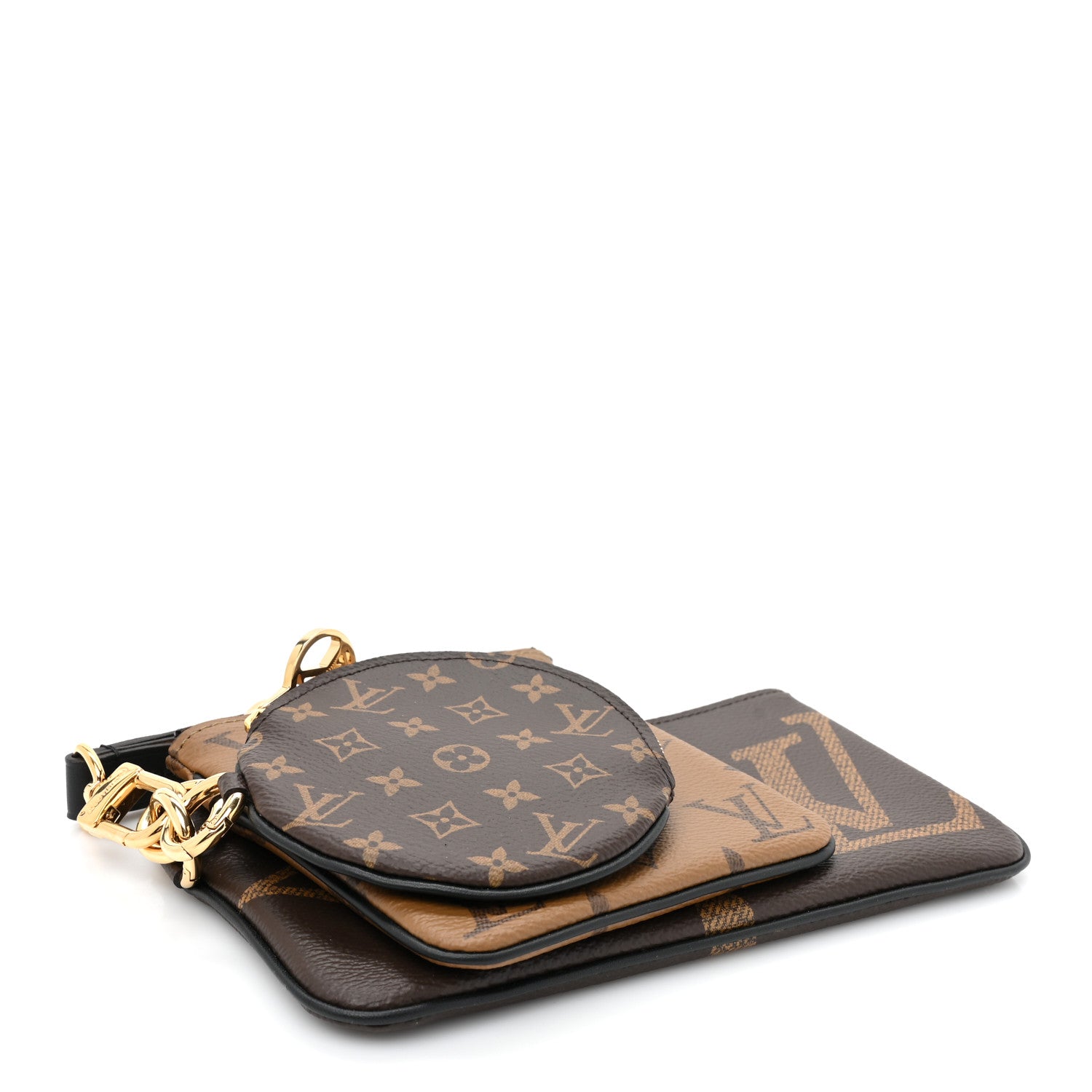 Louis Vuitton Reverse Monogram Giant Trio Pouch 4 of 13