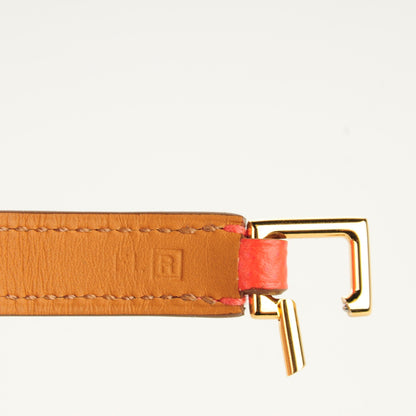 Hermes Epsom Rivale Double Tour Bracelet S Rose Jaipur 6 of 9