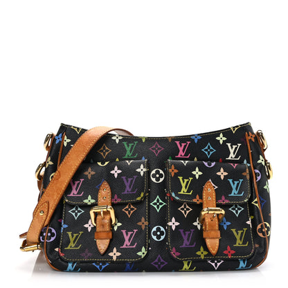 Louis Vuitton Monogram Multicolor Lodge GM Black 1 of 8