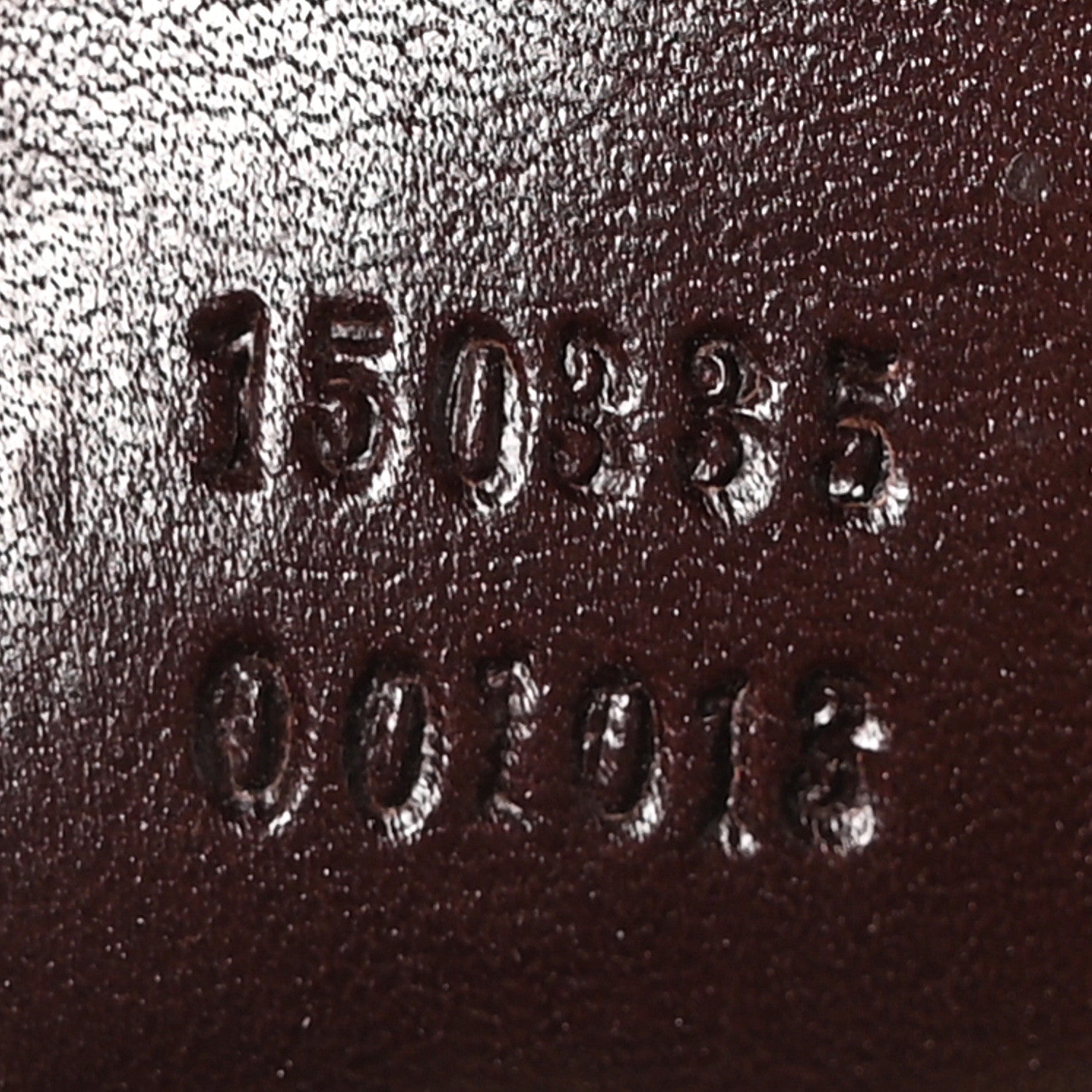 Gucci Guccissima Large Treasure Boston Dark Brown 7 of 10
