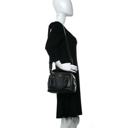 Chloe Calfskin Small Daria Full Blue 2 of 10