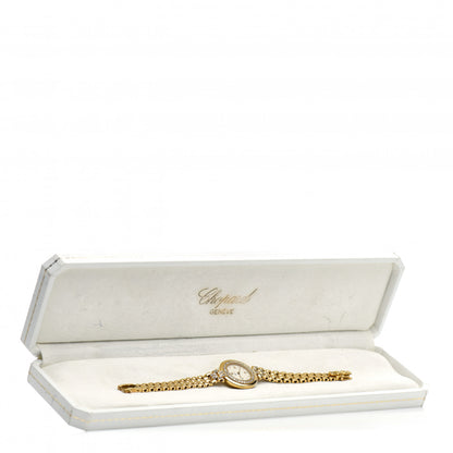 Chopard 18K Yellow Gold Diamond Bezel 22mm Quartz Watch 5 of 5