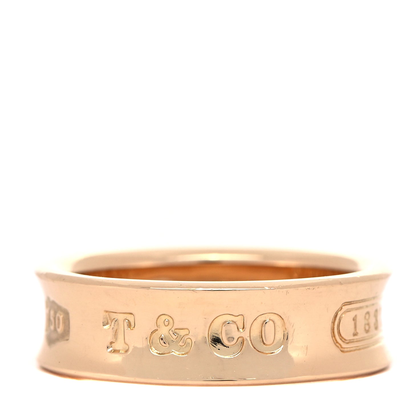 18K Yellow Gold 1837 Band Ring 53 6.5